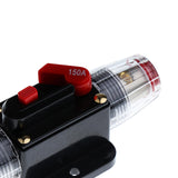 Maxbell 3xDC 12V-24V Car Audio Inline Manual Reset Circuit Breaker Fuse Switch 150AMP