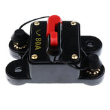 Maxbell 5x DC12V-24V Car Boat Audio 80A Circuit Breaker with Manual Reset Switchable