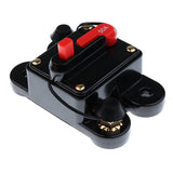 Maxbell 2xDC 12V 24V Car Audio Inline Circuit Breaker Fuse Manual Reset Switch 50AMP