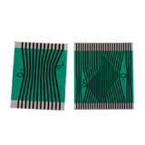 Maxbell 3x3 Pieces Car Instrument Gauge Pixel Repair Ribbon Cable for Benz W210 W202