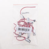 Maxbell 15x10 Pieces BA9S Light Lamp Bulb Holder Base Female Socket Wire Connector