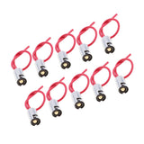Maxbell 15x10 Pieces BA9S Light Lamp Bulb Holder Base Female Socket Wire Connector