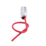 Maxbell 15x10 Pieces BA9S Light Lamp Bulb Holder Base Female Socket Wire Connector