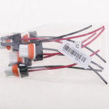 Maxbell 2x5 Pieces Car 9005 Headlight Fog Lamp Wiring Harness Wire Connector Male Plug