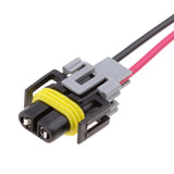 Maxbell 4x5 Pieces Car H11 Headlight Fog Lamp Wiring Harness Wire Connector Male Plug