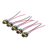 Maxbell 4x5 Pieces Car H11 Headlight Fog Lamp Wiring Harness Wire Connector Male Plug