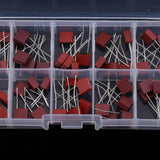 Maxbell 2x50PCS 0.5A-6.3AMP 250V 392 Style Square Plastic Fuses for LCD TV Power Board