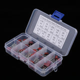 Maxbell 2x50PCS 0.5A-6.3AMP 250V 392 Style Square Plastic Fuses for LCD TV Power Board