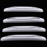 Maxbell 2x4 Pieces Universal Car Door Edge Bumper Protector Guard Sticker White