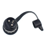 Maxbell 16xWaterproof 3 Pin Electrical Connector Trailer Caravan RV Wire Plug Socket