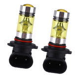 Maxbell 2x2pcs 9006 HB4 100W High Power LED Yellow Fog Driving Light Bulbs Lamp 4300K