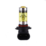 Maxbell 2x2pcs 9006 HB4 100W High Power LED Yellow Fog Driving Light Bulbs Lamp 4300K
