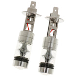 Maxbell 4x2X H1 10000K 100W LED 20SMD Projector Fog Driving DRL Light Bulbs Blue