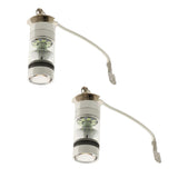 Maxbell 2x2pcs   8000K 100W High Power LED Foglights Daytime Running Bulbs Ice Blue