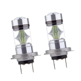 Maxbell 3x2pcs H7 100W LED 8000K Ice Blue Foglight Daytime Running Bulbs Lamps