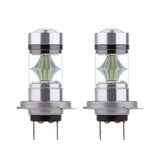 Maxbell 3x2pcs H7 100W LED 8000K Ice Blue Foglight Daytime Running Bulbs Lamps