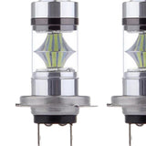 Maxbell 3x2pcs H7 100W LED 8000K Ice Blue Foglight Daytime Running Bulbs Lamps