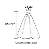 Maxbell 2xUniversal Manual/Auto Gear Shift Knob Shifter Boot Cover Stitch Blue