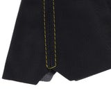 Maxbell 2xUniversal Manual/Auto Gear Shift Knob Shifter Boot Cover Stitch Yellow