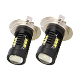 Maxbell 2x2 pieces H7 60W Aluminum Width Lamp LED Backup Fog Light Bulbs White