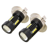 Maxbell 2x2 pieces H7 60W Aluminum Width Lamp LED Backup Fog Light Bulbs White