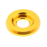Maxbell 2x6 Set M6x18mm Aluminium License Plate Frame Bumper Fender Bolt Screw Gold