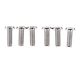 Maxbell 2x6 Set M6x18mm Aluminium License Plate Frame Bumper Fender Bolt Screw Gold
