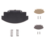 Maxbell 2xCar Armrest Console Cover Lid Latch Clip for 96-05 VW Golf4 Passat B5  Black