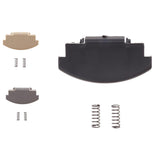 Maxbell 2xCar Armrest Console Cover Lid Latch Clip for 96-05 VW Golf4 Passat B5  Black