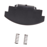 Maxbell 2xCar Armrest Console Cover Lid Latch Clip for 96-05 VW Golf4 Passat B5  Black