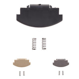 Maxbell 2xCar Armrest Console Cover Lid Latch Clip for 96-05 VW Golf4 Passat B5  Black