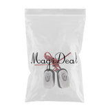 Maxbell 5xPair Car Hood Windshield Spray Nozzle Wiper Washer  With LED Light  Yellow