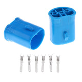 Maxbell 2x1 Pair 9004/HB1/9007/HB5 Headlight Light Bulb Male Plug Wire Harness Sockets