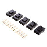 Maxbell 5x5 Pieces Auto Car Boat Truck Blade ATC Fuse Holder Seat Cover Terminals