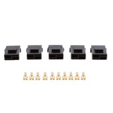 Maxbell 5x5 Pieces Auto Car Boat Truck Blade ATC Fuse Holder Seat Cover Terminals
