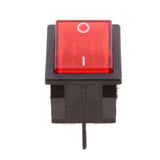 Maxbell 4xWaterproof Car Boat 4 Pin DPST Red LED Lighted Rocker Switch On/Off  Switch