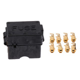 Maxbell 3xCar Truck Boat 12V-32V 4 Way ATC/ATO Blade Fuse Holder for Terminals Kits