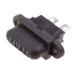 Maxbell 5xCar Truck Boat Circuit ATC Medium Blade Fuse Holder for Waterproof Cover
