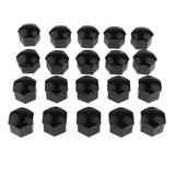 Maxbell 2x20 Pieces Car Truck Wheel Tyre Center Hub Screw 17mm Protective Black
