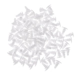 Maxbell 2x100 Pieces Car Door Sealing Strip Trim Panel Rivet Fastener 7.8mm Hole White