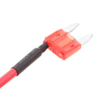Maxbell 2x5 Pieces Car Truck Boat 10A 32V ATM APM Mini Blade Fuses for 16 AWG Wire