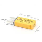 Maxbell 4x7 Pieces Car Mini ATM Circuit Breaker Blade Fuse 5A/7.5A/10A/15A/20A/25A/30A