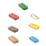 Maxbell 8x7 Pieces Car Mini ATM Circuit Breaker Blade Fuse 5A/7.5A/10A/15A/20A/25A/30A