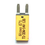 Maxbell 4x7 Pieces Car Mini ATM Circuit Breaker Blade Fuse 5A/7.5A/10A/15A/20A/25A/30A