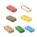 Maxbell 8x7 Pieces Car Mini ATM Circuit Breaker Blade Fuse 5A/7.5A/10A/15A/20A/25A/30A