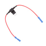 Maxbell 2xInline 3-Pin Micro Blade Fuse Tap Holder Block Wire Cable Connector