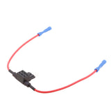 Maxbell 2xInline 3-Pin Micro Blade Fuse Tap Holder Block Wire Cable Connector