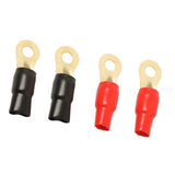 Maxbell 2 Pairs 1/0 AWG Car Audio Power Ground Wire Ring Terminal Connector Brass - Aladdin Shoppers