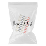 Maxbell 2x10 Pairs 8 AWG Car Audio Power Ground Wire Ring Terminal Connector Brass