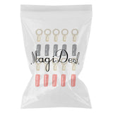 Maxbell 10x5 Pairs 8 AWG Car Audio Power Ground Wire Ring Terminal Connector Brass